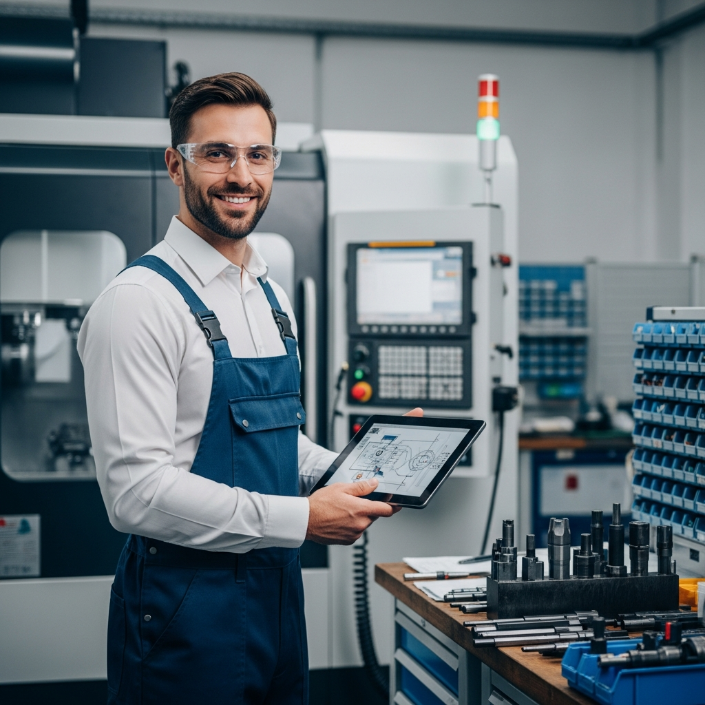 Machiniste et inspecteur(trice) de l'usinage et de l'outillage